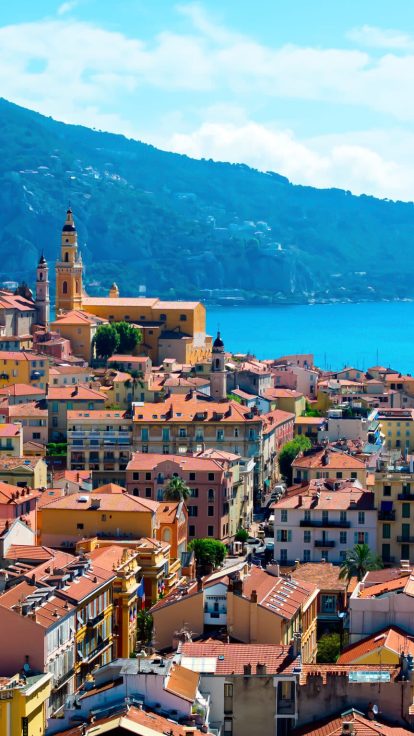 Menton and its region from Hôtel Louvia